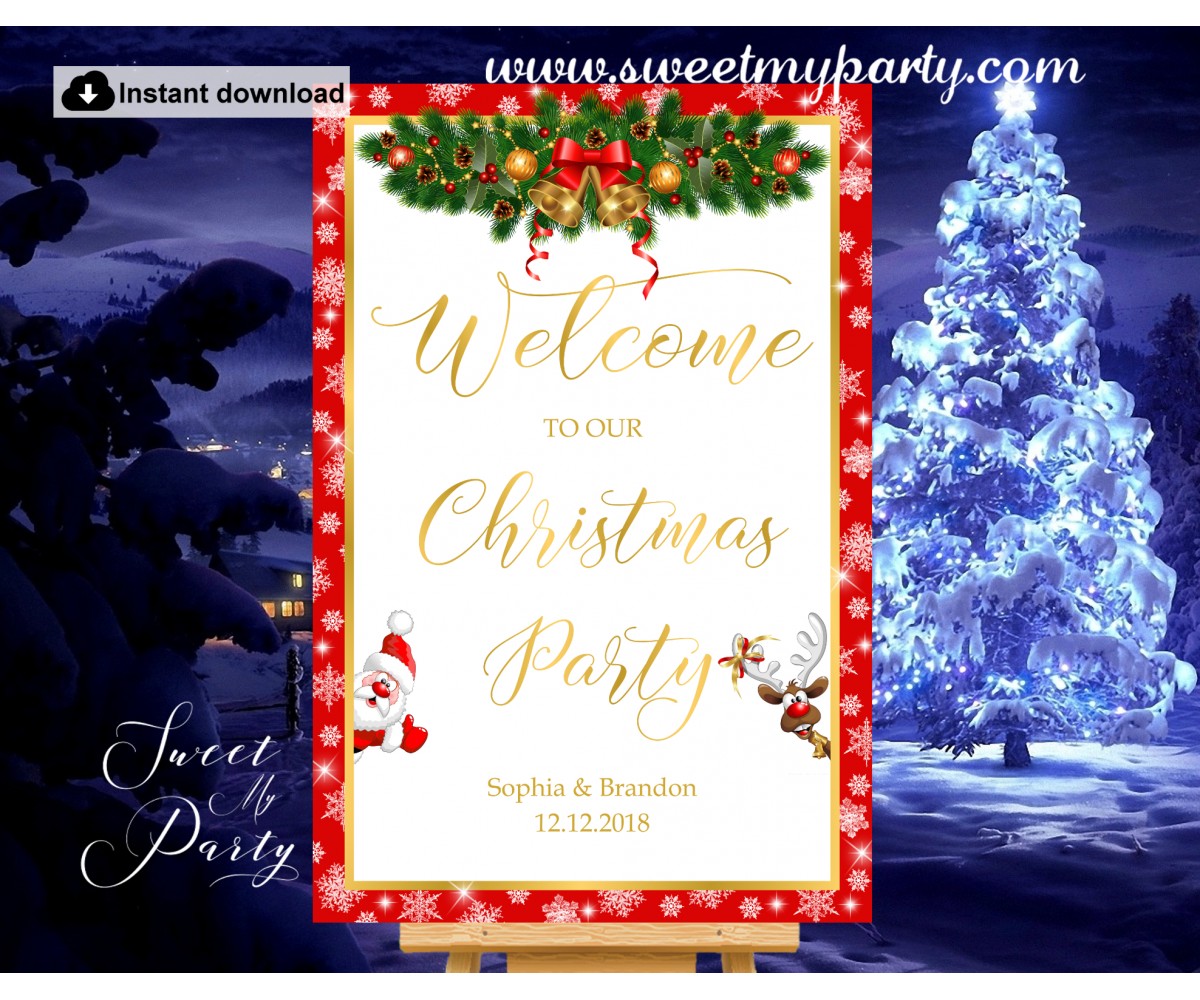 Christmas%20Party%20welcome%20sign%204ch2 christmas party welcome sign printable|christmas party welcome